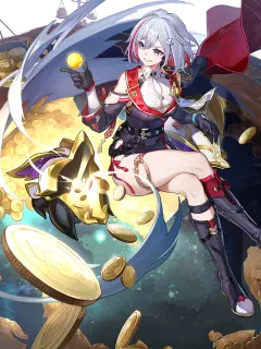 Topaz & Numby — Fire The Hunt character | Honkai: Star Rail
