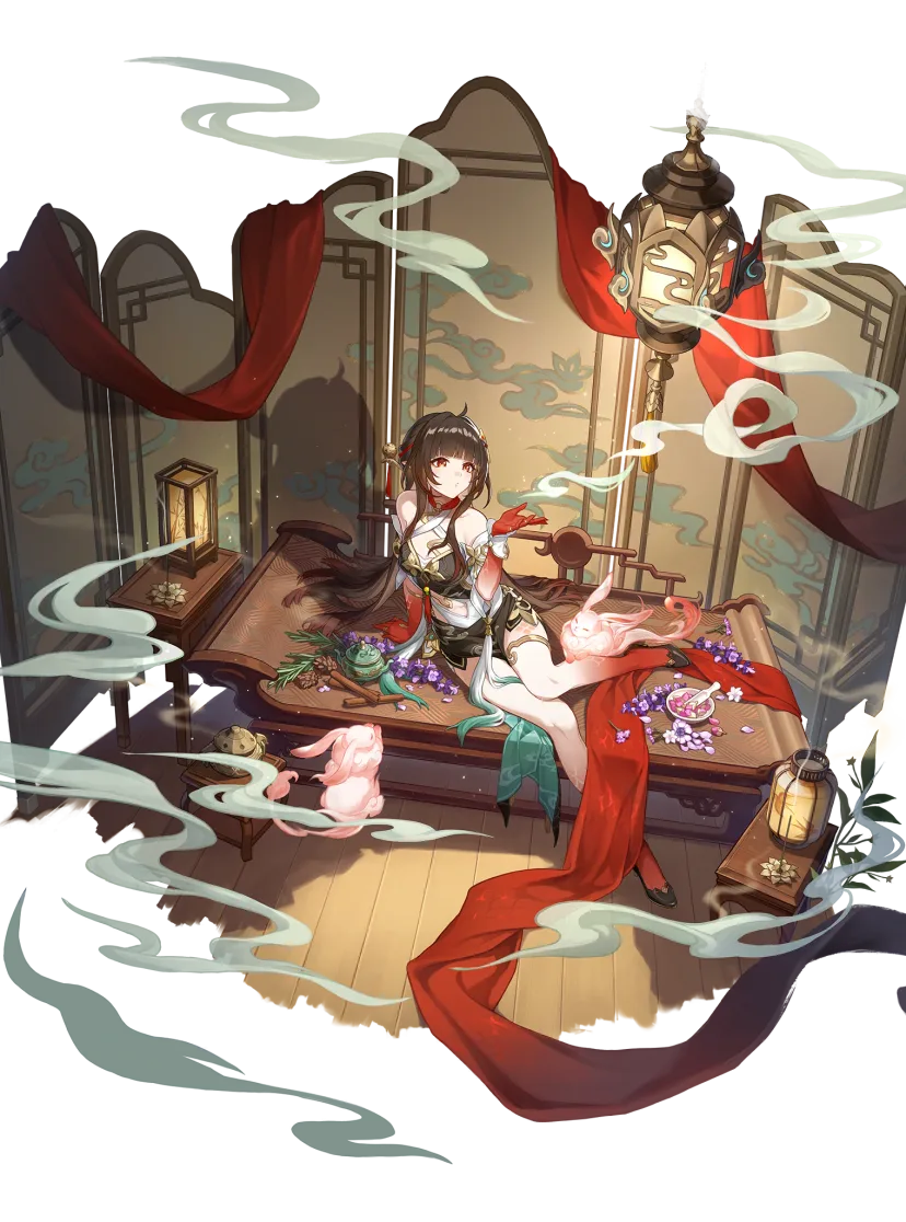 Lingsha — Fire Abundance character | Honkai: Star Rail